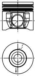 KOLBENSCHMIDT 40830600 Поршень