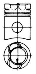 KOLBENSCHMIDT 41221600 Поршень