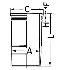 KOLBENSCHMIDT 89192110 Гільза циліндра