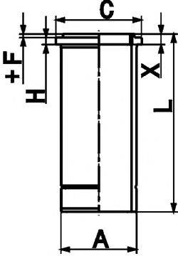 KOLBENSCHMIDT 89846110 Гільза циліндра