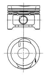 KOLBENSCHMIDT 92228600 Поршень