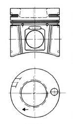 KOLBENSCHMIDT 94331600 Поршень