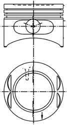 KOLBENSCHMIDT 99380601 Поршень