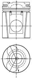 KOLBENSCHMIDT 99749600 Поршень