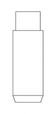 INTERVALVES 8184600 Напрямна втулка клапана