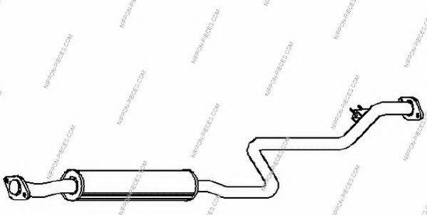 NPS M430A118 Система випуску ОГ