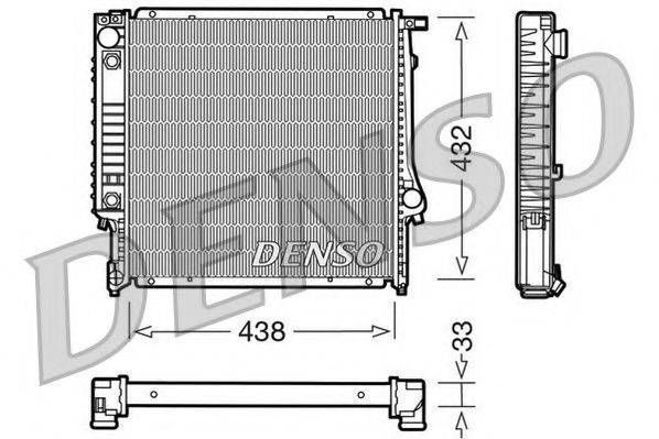 NPS DRM05021 Радіатор, охолодження двигуна