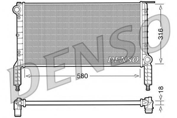 NPS DRM09063 Радіатор, охолодження двигуна