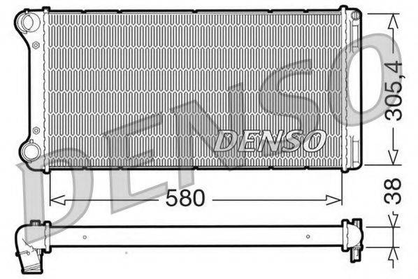 NPS DRM09103 Радіатор, охолодження двигуна