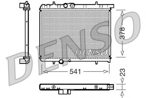 NPS DRM21031 Радіатор, охолодження двигуна