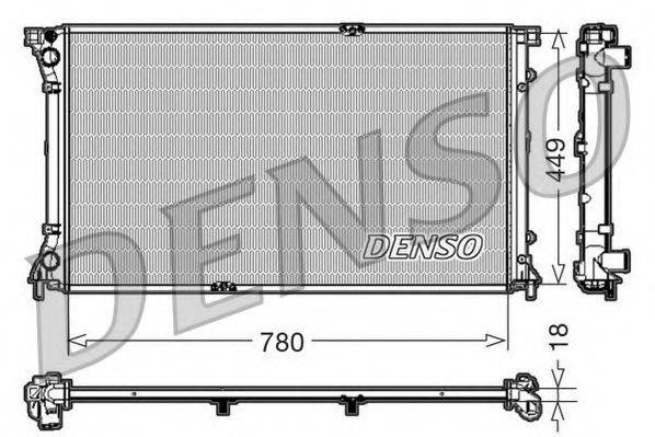 NPS DRM23097 Радіатор, охолодження двигуна