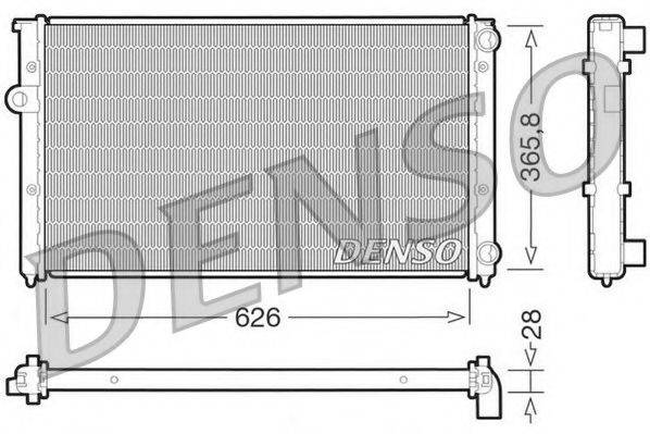 NPS DRM32027 Радіатор, охолодження двигуна