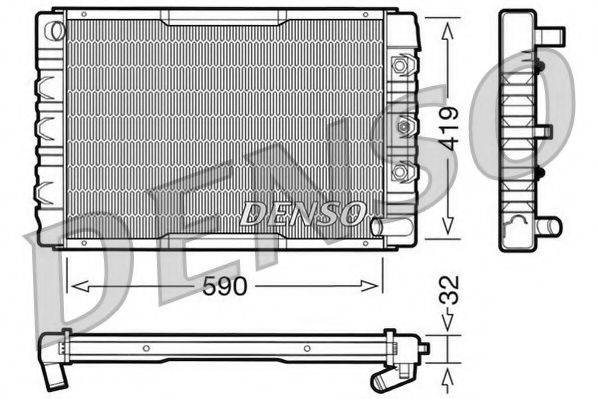 NPS DRM33034 Радіатор, охолодження двигуна