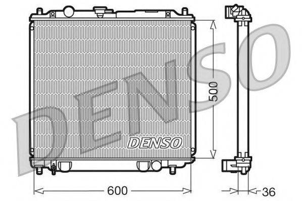 NPS DRM45014 Радіатор, охолодження двигуна