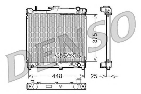 NPS DRM47014 Радіатор, охолодження двигуна