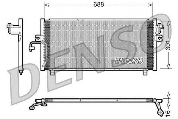 NPS DCN46004 Конденсатор, кондиціонер