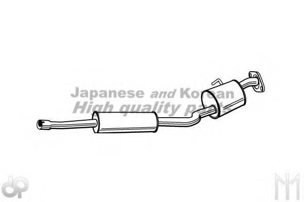 ASHUKI D20316 Труба вихлопного газу