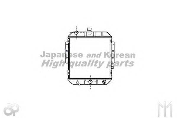 ASHUKI D55136 Радіатор, охолодження двигуна