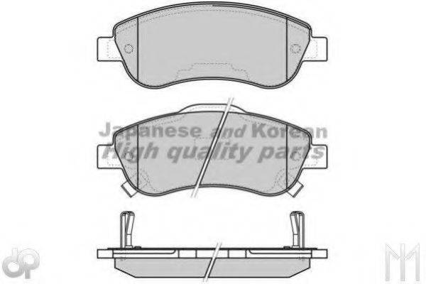 ASHUKI H02545 Комплект гальмівних колодок, дискове гальмо