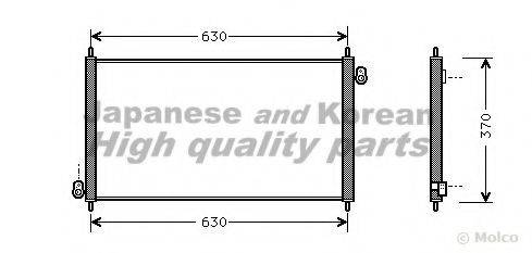 ASHUKI H55913 Конденсатор, кондиціонер