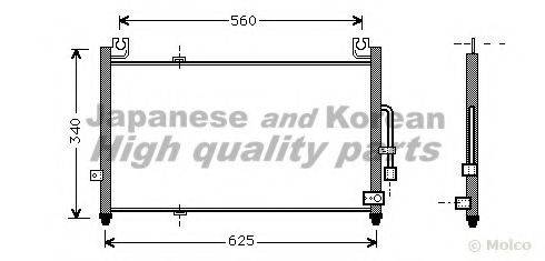 ASHUKI M55960 Конденсатор, кондиціонер