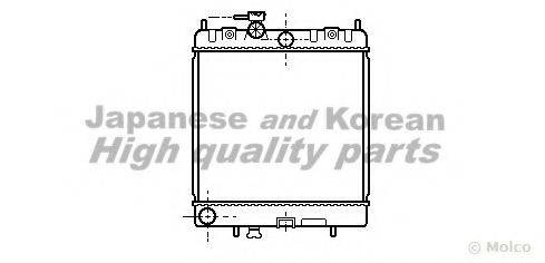 ASHUKI N65110 Радіатор, охолодження двигуна