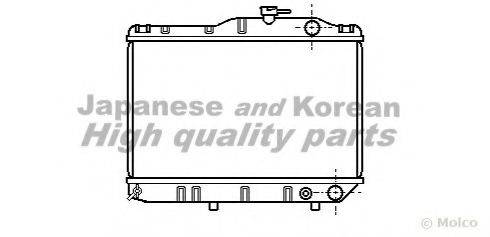 ASHUKI T55017 Радіатор, охолодження двигуна