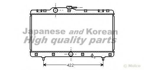 ASHUKI T55025 Радіатор, охолодження двигуна