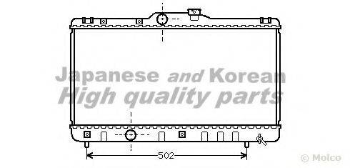 ASHUKI T55205 Радіатор, охолодження двигуна