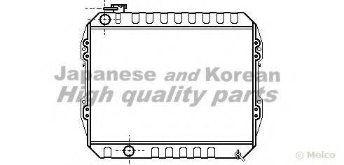 ASHUKI T55320 Радіатор, охолодження двигуна