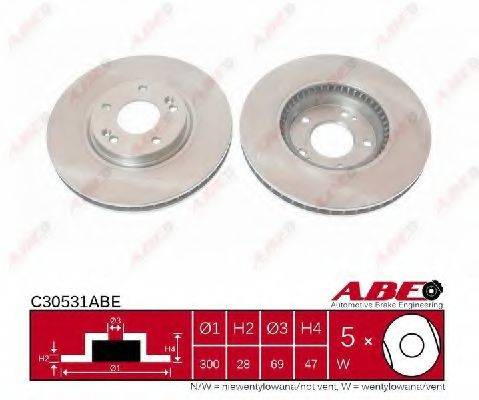 ABE C30531ABE гальмівний диск