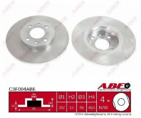 ABE C3F004ABE гальмівний диск