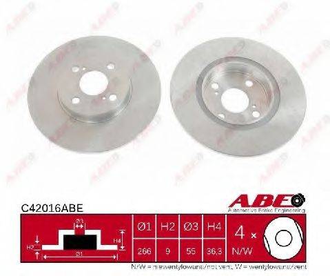 ABE C42016ABE гальмівний диск