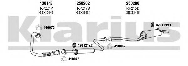 KLARIUS 120071E Система випуску ОГ