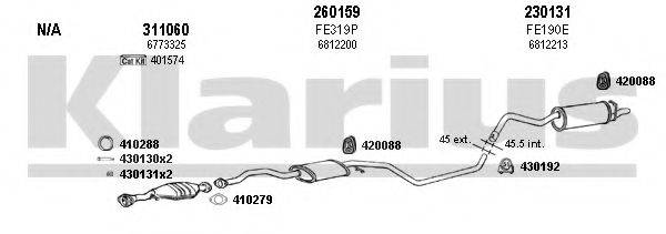 KLARIUS 361069E Система випуску ОГ