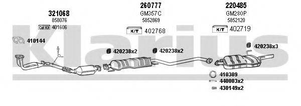 KLARIUS 391101E Система випуску ОГ