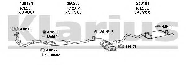 KLARIUS 720096E Система випуску ОГ