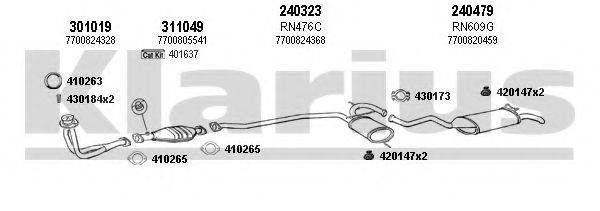 KLARIUS 720623E Система випуску ОГ
