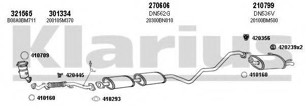 KLARIUS 270495E Система випуску ОГ