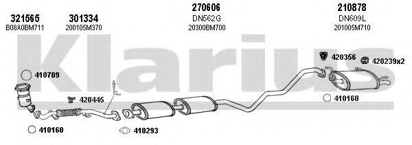 KLARIUS 270489E Система випуску ОГ