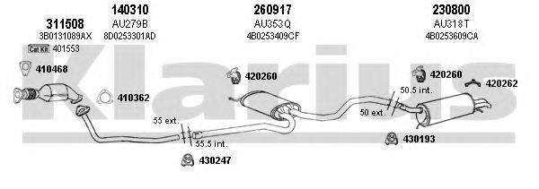 KLARIUS 940519E Система випуску ОГ