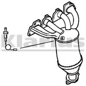 KLARIUS 322117 Каталізатор