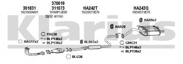KLARIUS 420201U Система випуску ОГ