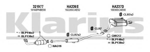 KLARIUS 420417U Система випуску ОГ