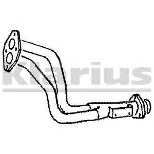 KLARIUS 301539 Труба вихлопного газу