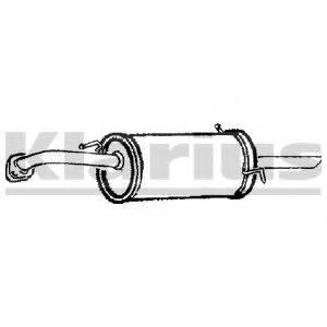 KLARIUS KA4H Глушник вихлопних газів кінцевий