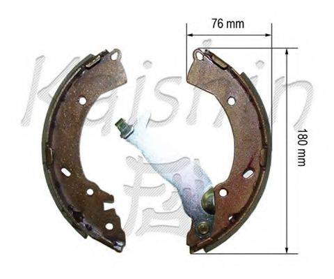 KAISHIN K11182 Комплект гальмівних колодок