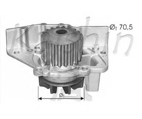 KM INTERNATIONAL WPK411 Водяний насос