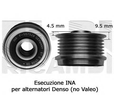 CALIBER 87723 Механізм вільного ходу генератора