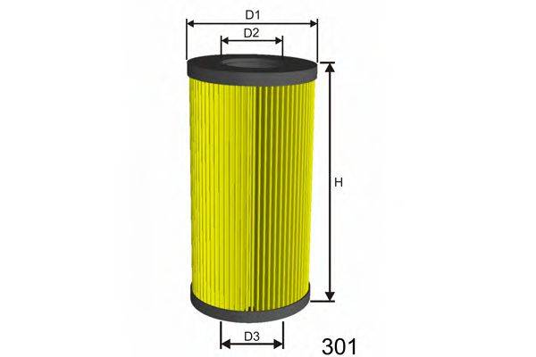 MISFAT L586 Масляний фільтр